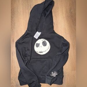 Disney Black and White Jack Skellington Sweatshirt